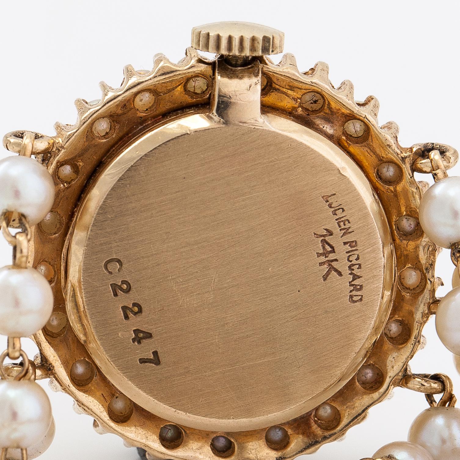Lucien Piccard, cocktail sristwatch, 23 mm.