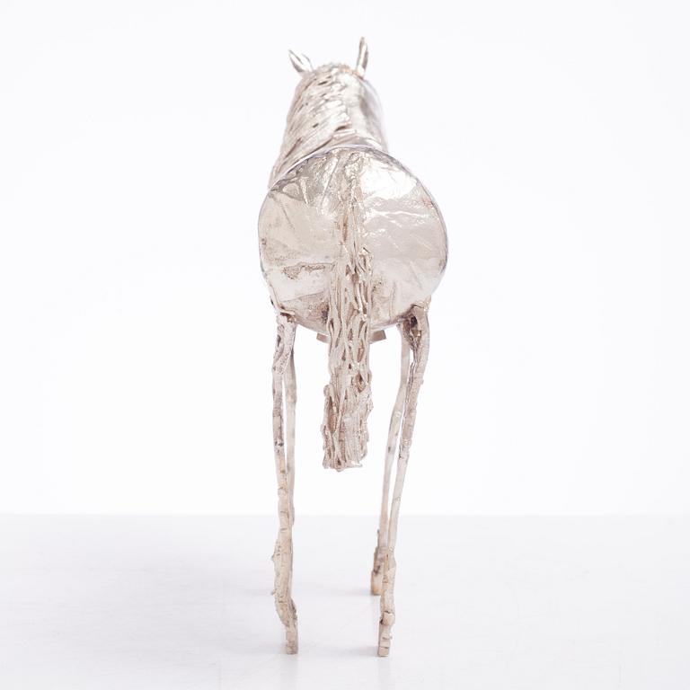 Lars Arby, skulptur, sterling silver, Göteborg, sannolikt 1978.