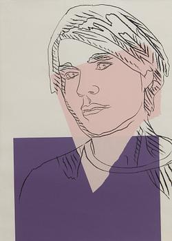 Andy Warhol, färgserigrafi 1978.