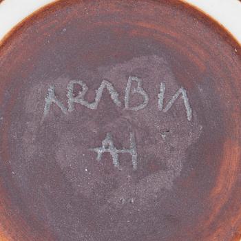 FAT, keramik, Annikki Hovisaari, signerad AH, Arabia.