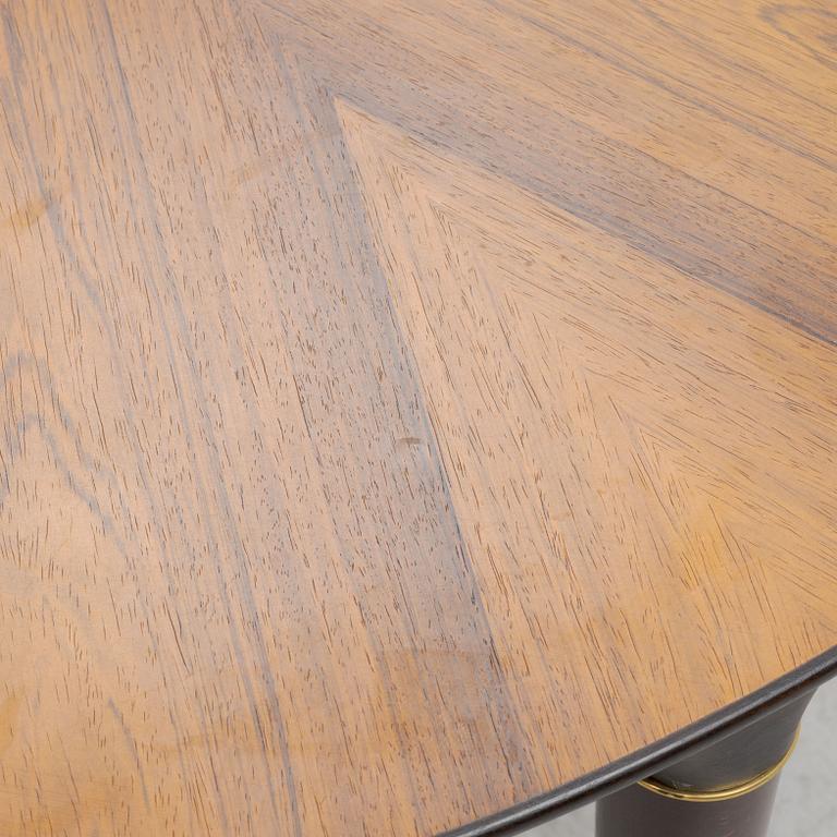 Svante Skogh, a 'Cortina' dining table and six chairs, Seffle Möbelfabrik, 1960's.