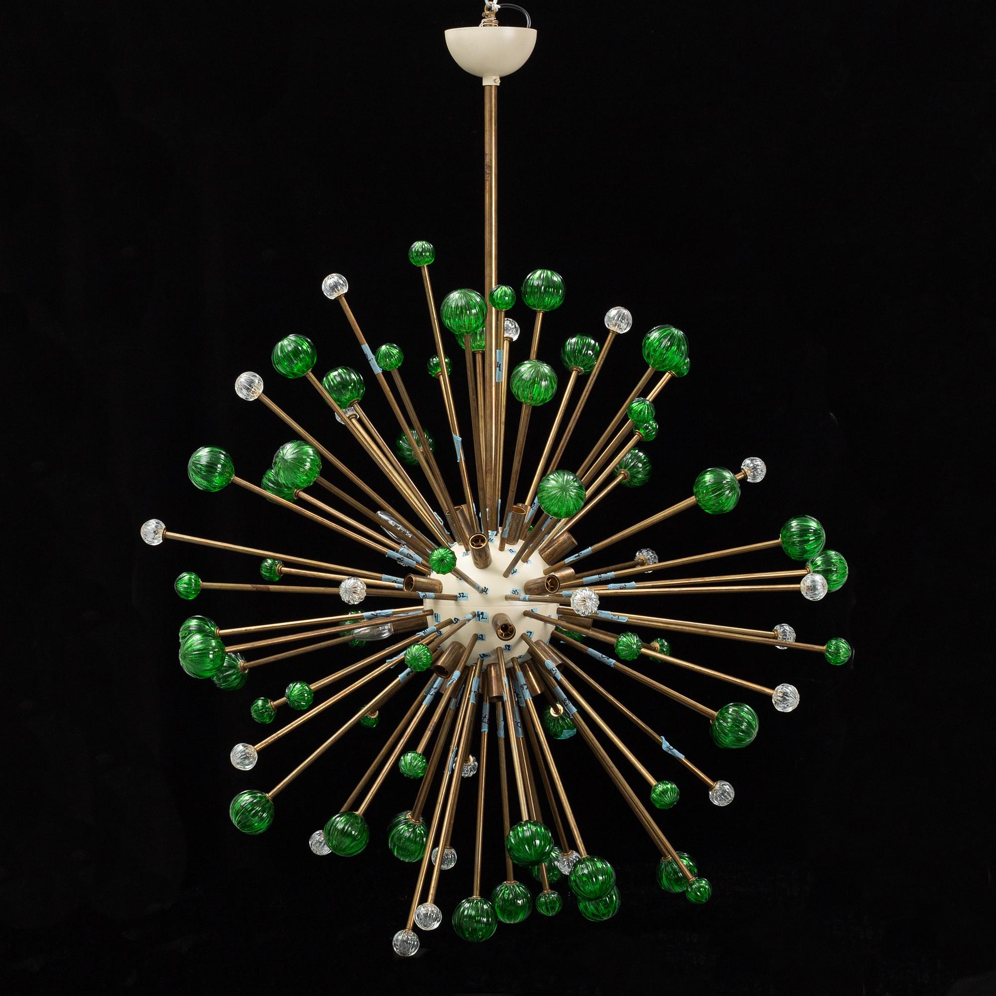 Emil Stejnar, ceiling lamp,  "Snowball / Sputnik.