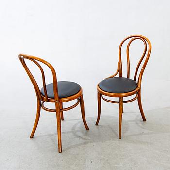 Stolar, 4 st Thonet modell 18 1900-talets första hälft.