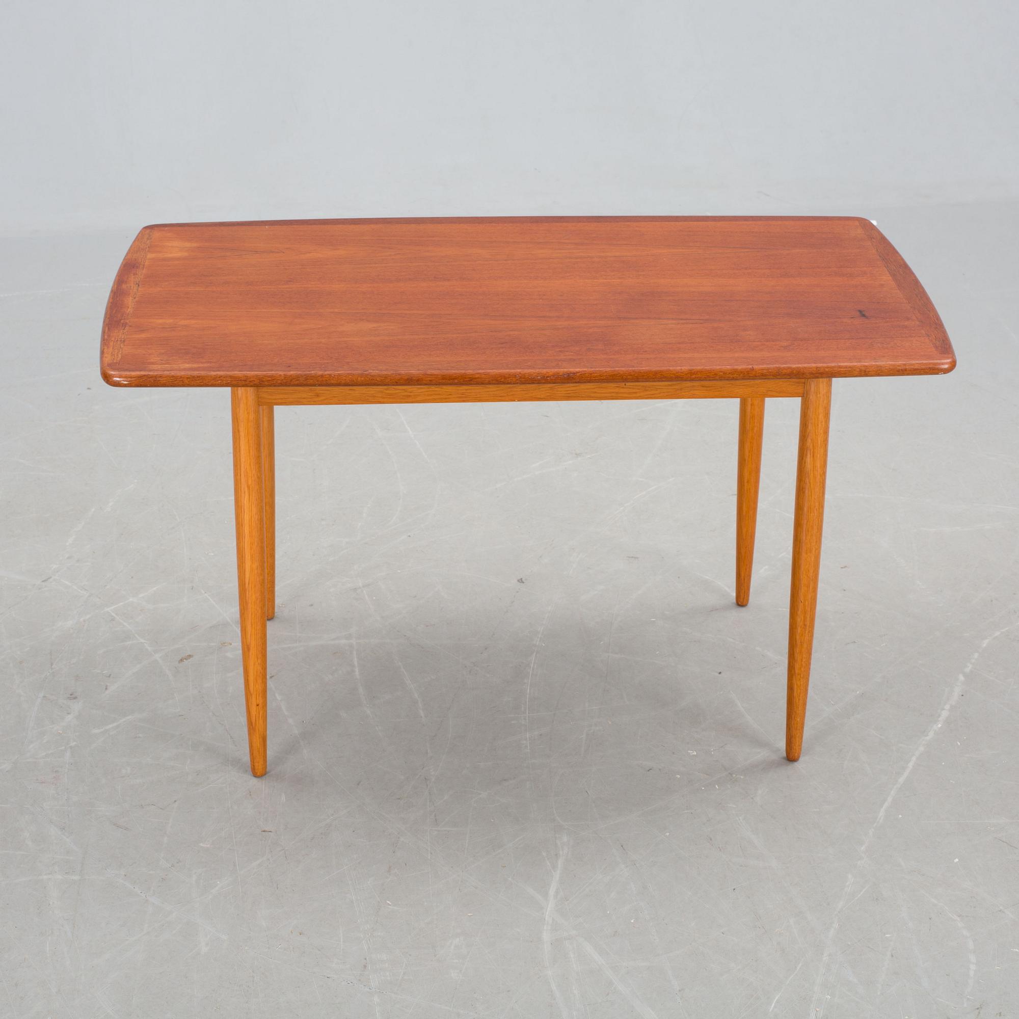 SOFFBORD, teak. A-B Lamhults möbler, 1900-talets mitt.