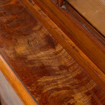 Bokskåp, ett par, Stockholmsarbeten, 1830/40-tal, Senempire.