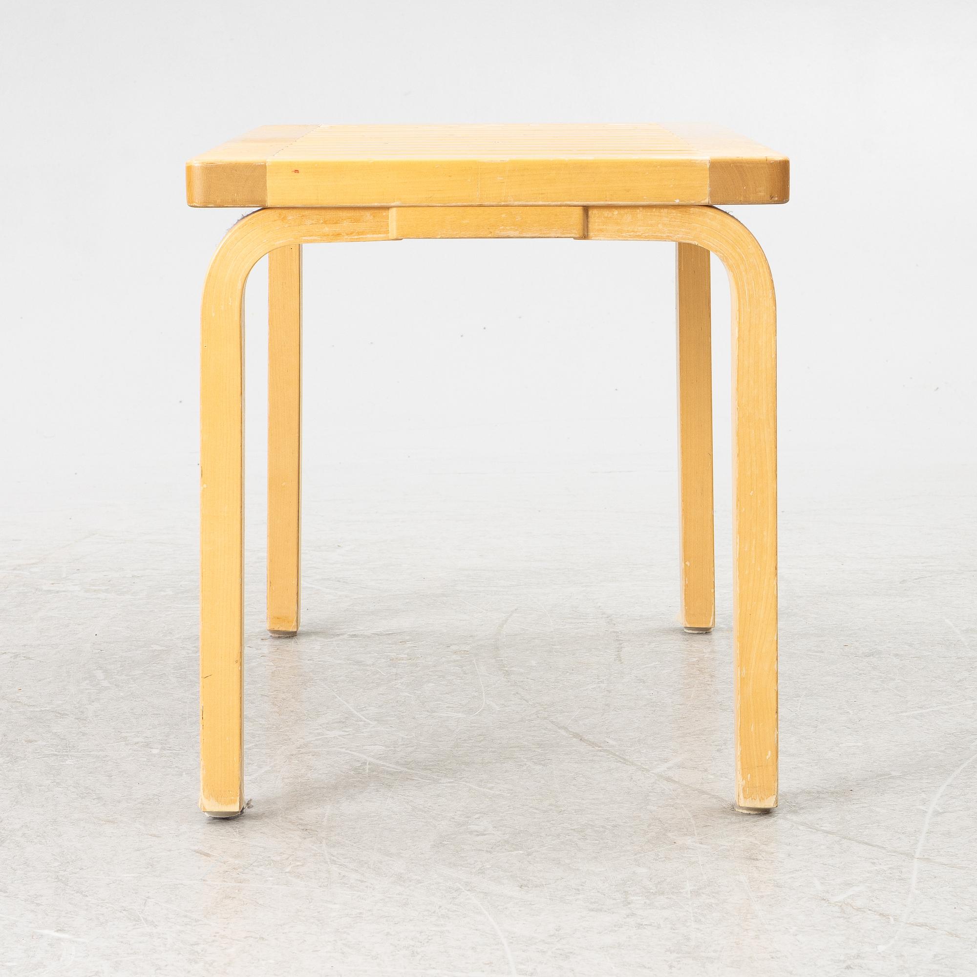 Alvar Aalto, bench, model 153 B, Artek.