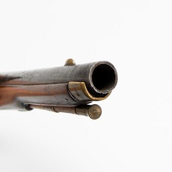 A Swedish flintlock pistol model 1738.