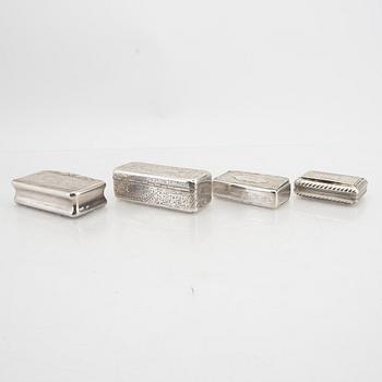 Dosor 4 st silver 1800-tal.