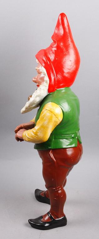 TRÄDGÅRDSTOMTE, terrakotta, 1900-tal.