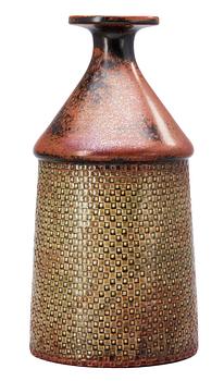 A Stig Lindberg stoneware urn, Gustavsberg Studio 1964.