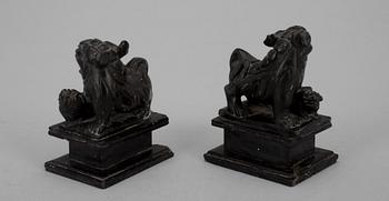 FIGURINPAR, sten, Kina 1900-tal.
