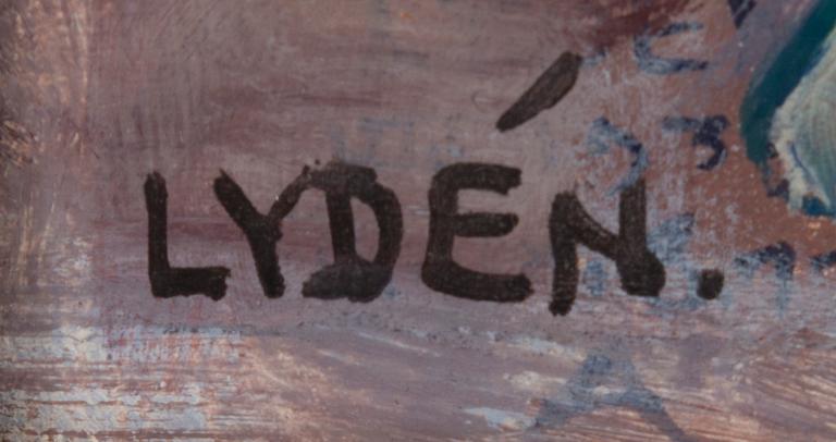 EDWIN LYDÉN, "FRUARNA VID GRAVEN".