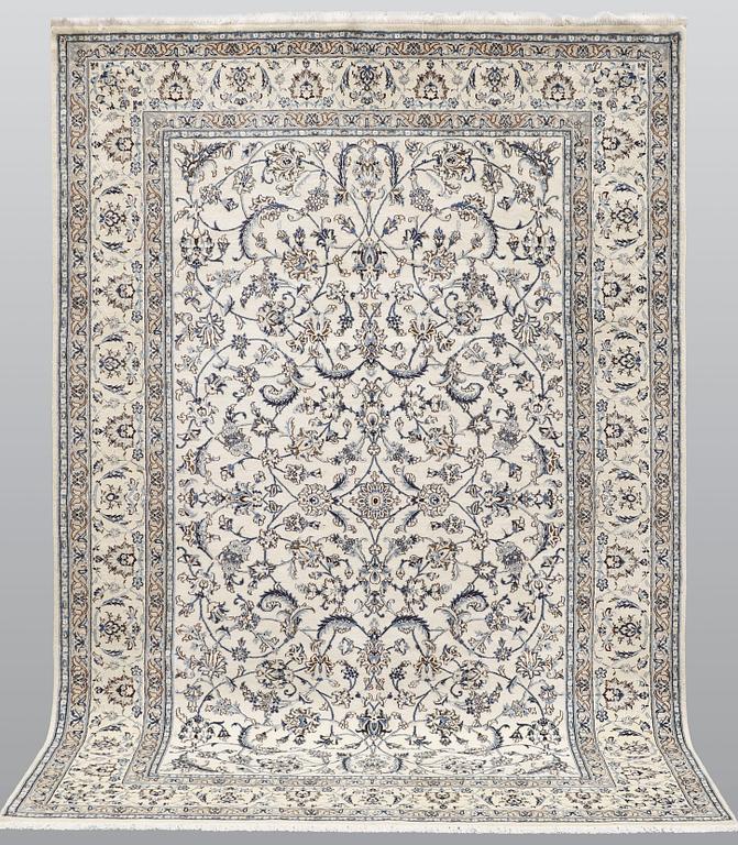 A part silk Nain, so called 9 LAA, carpet, ca 300 x 198 cm.