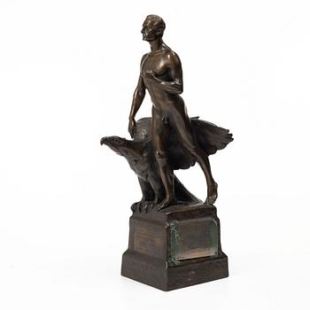Alfred Ohlson, Athlete with Eagle.