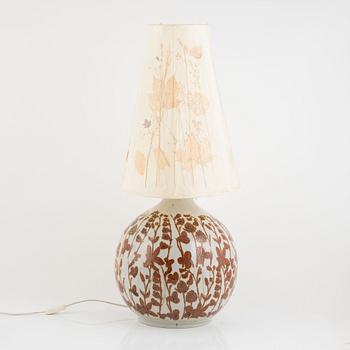 Carl-Harry Stålhane och Kent Eriksson, bordslampa, stengods, Designhuset.