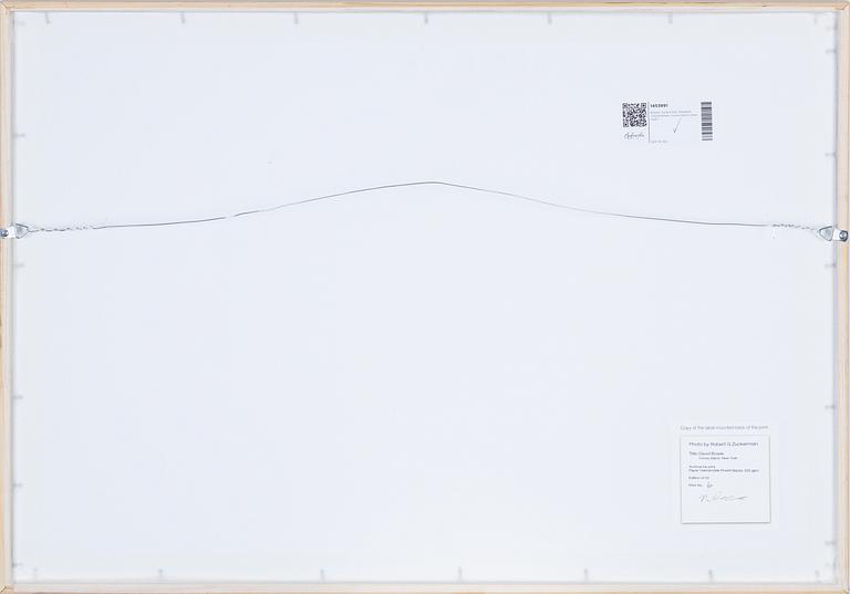 Robert Zuckerman, fotografi, numrerad 6/50, signerad a tergo.