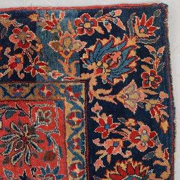 A rug, a semi-antique Keshan, so called Dabir, ca 196 x 126 cm.