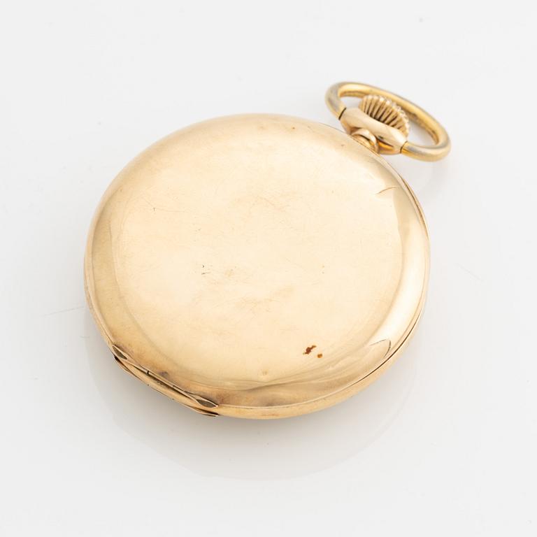 Levrette, fickur, 14K guld, 46 mm.