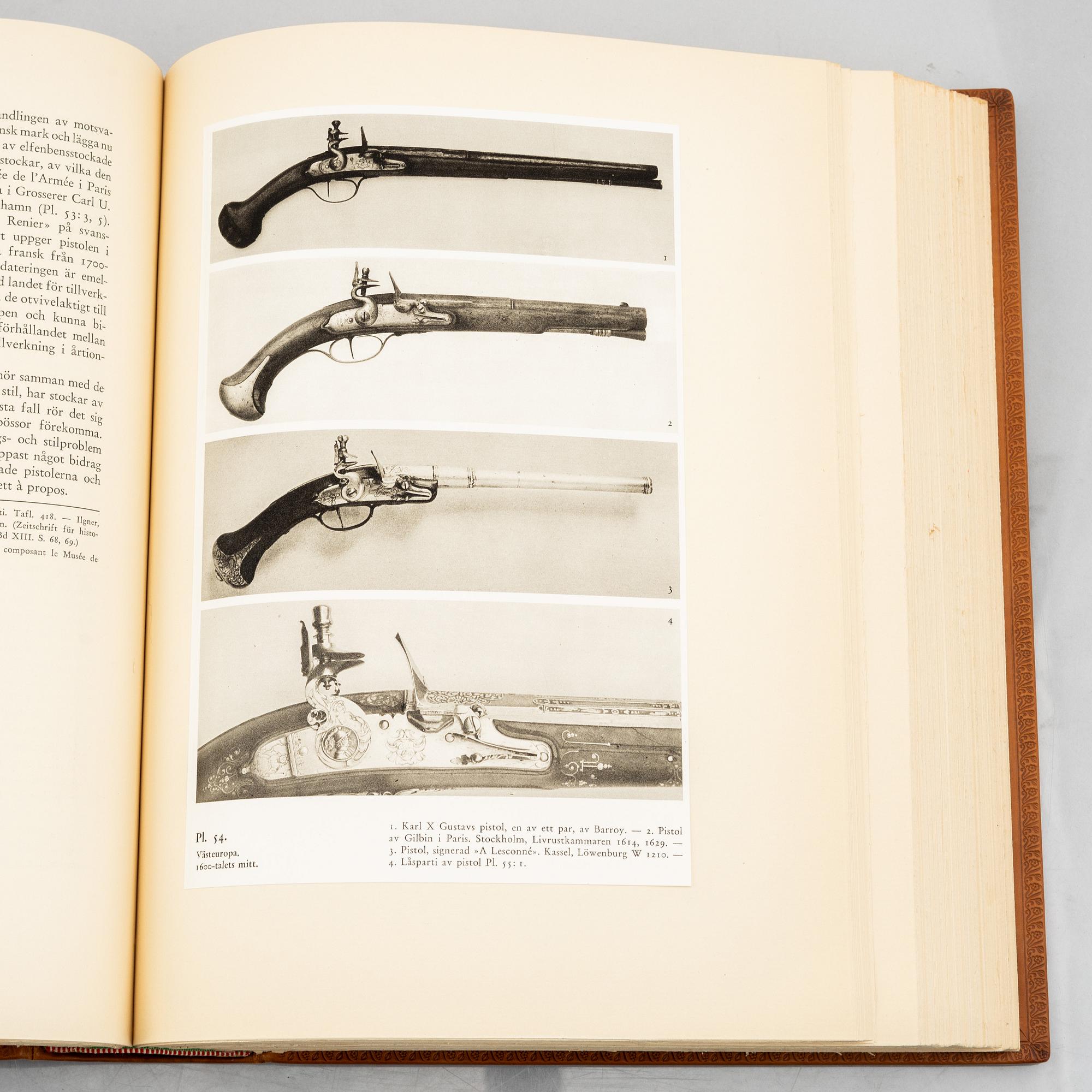 Torsten Lenk: Flintlåset, dess uppkomst och utveckling. Nordisk Rotogravyr 1939.