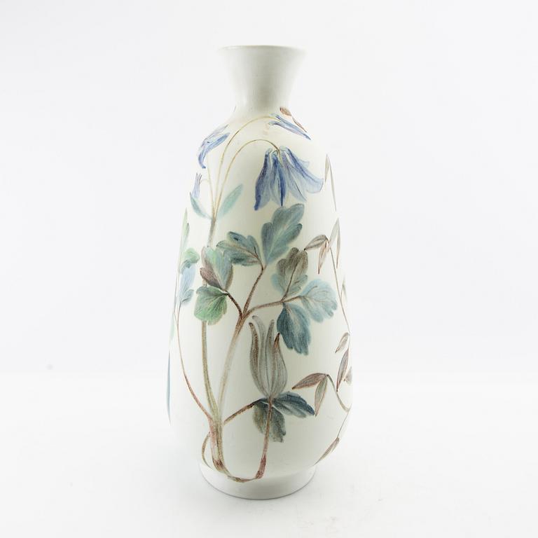 Carl-Harry Stålhane, vas samt skålfat Rörstrand 1900-talets mitt stengods.