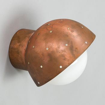 Paavo Tynell, vägglampa / utebelysning, modell 7313, Idman 1900-talets mitt.