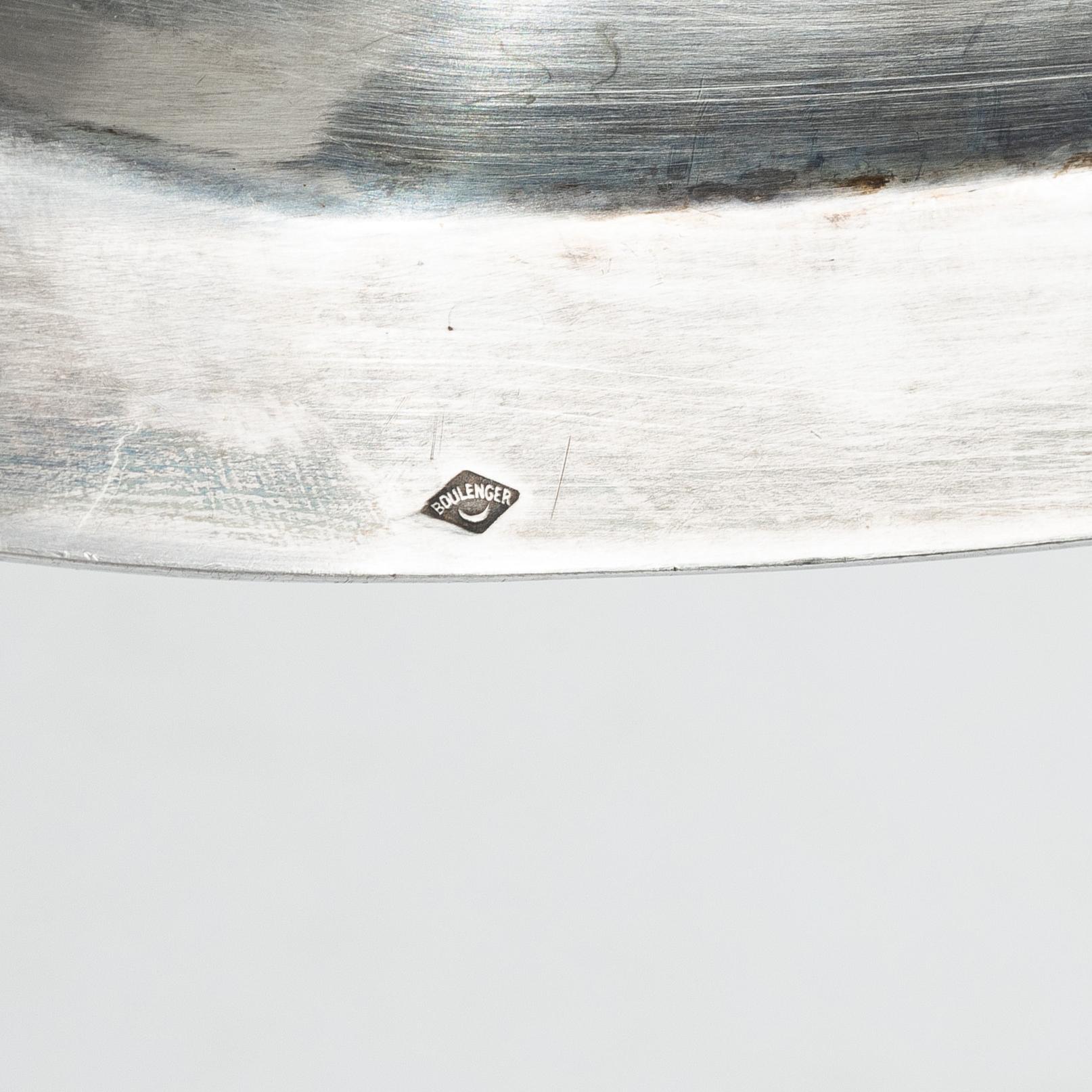 A French silver dish, mark of Adolphe Boulenger, Paris, 1876-1899.