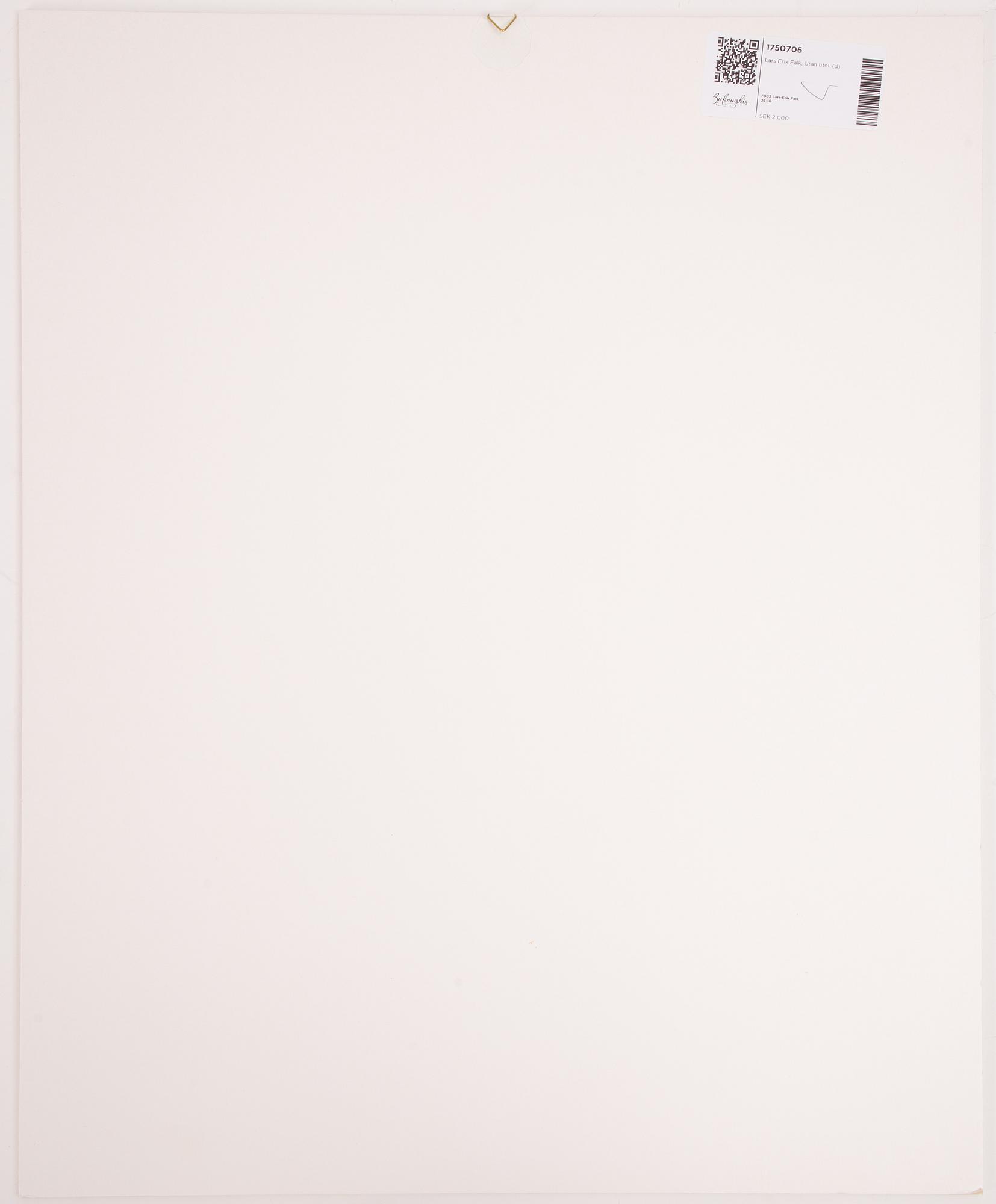 Lars Erik Falk, Untitled.