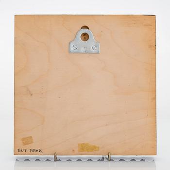 Rut Bryk, reliefi, "Ikkuna", signeerattu Rut Bryk. 1980-luku.