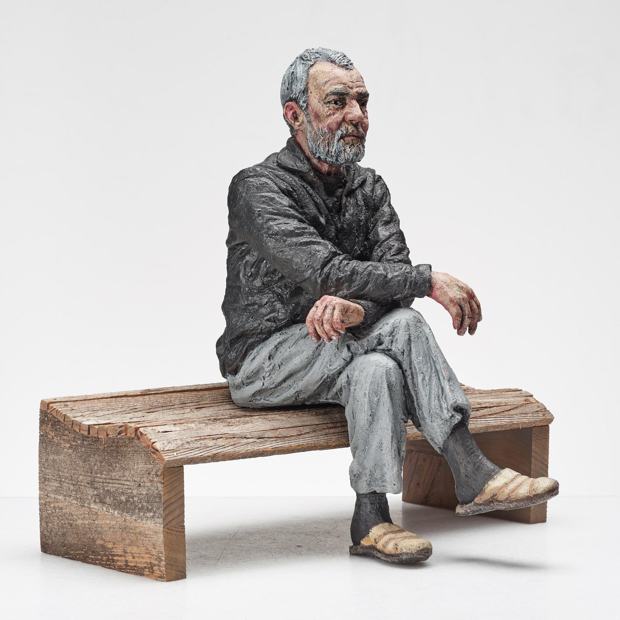 Sean Henry, "Maquette for John (Seated)".