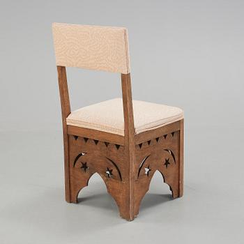 STOL, nygotisk stil, omkr år 1900.