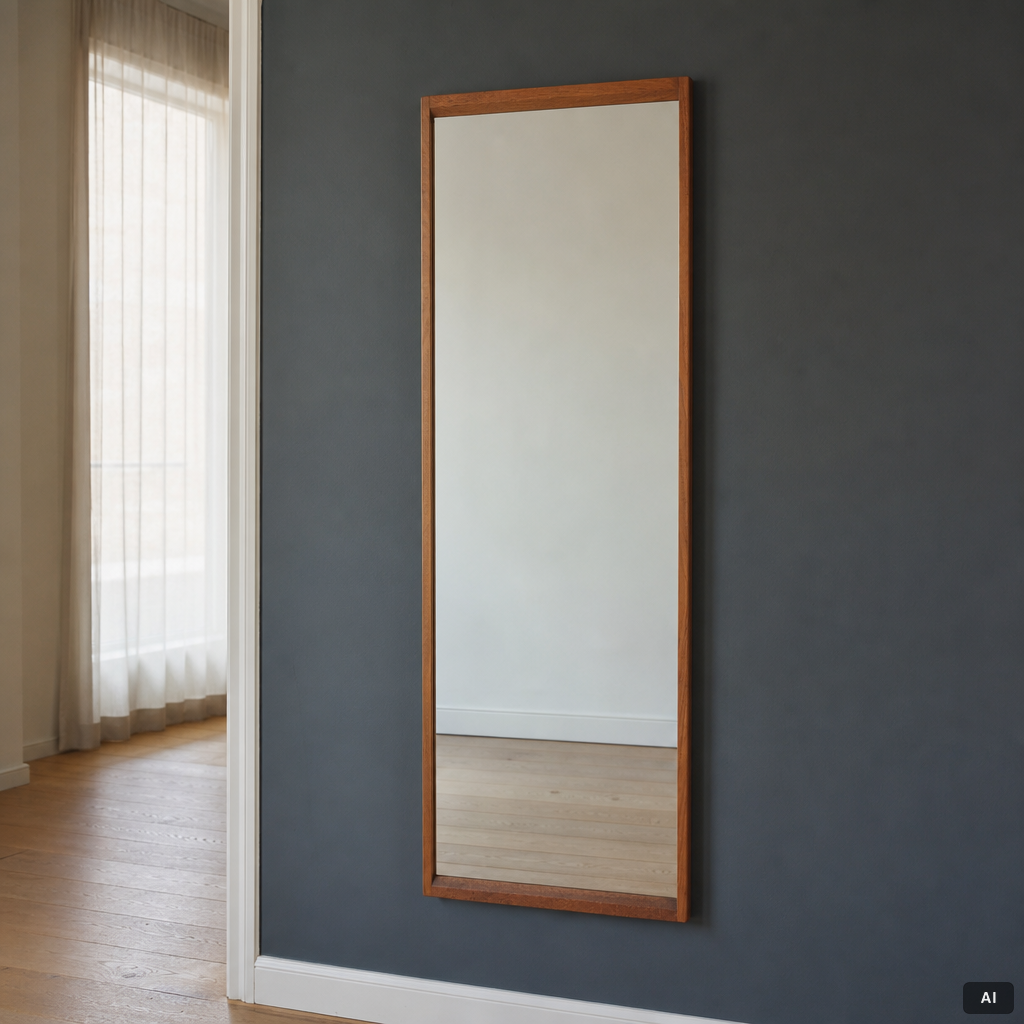 Aksel Kjersgaard, mirror, Aksel Kjersgaard Odder, Denmark, 1950s/60s.