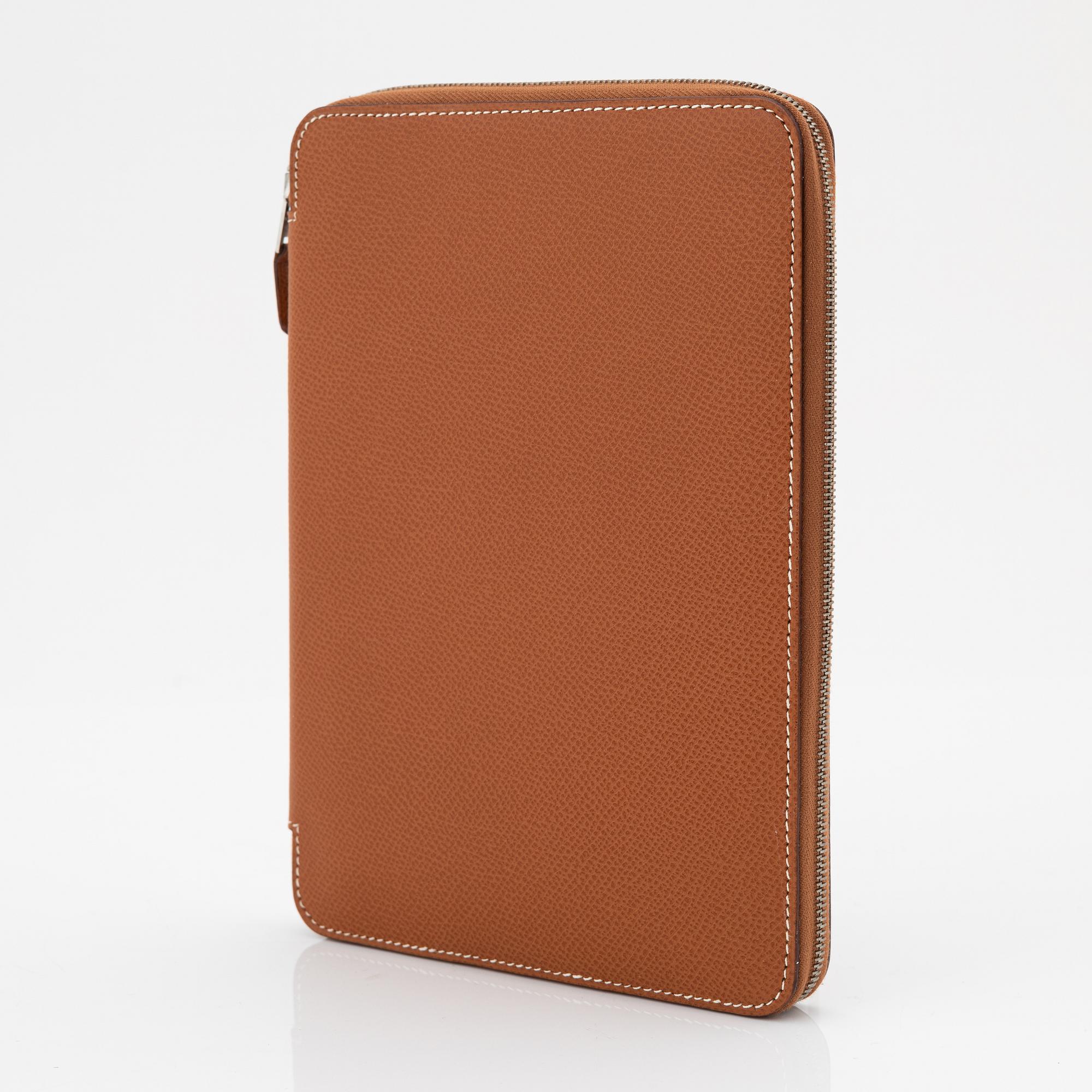 Hermès, agenda, "Globe-trotter zip", 2005.