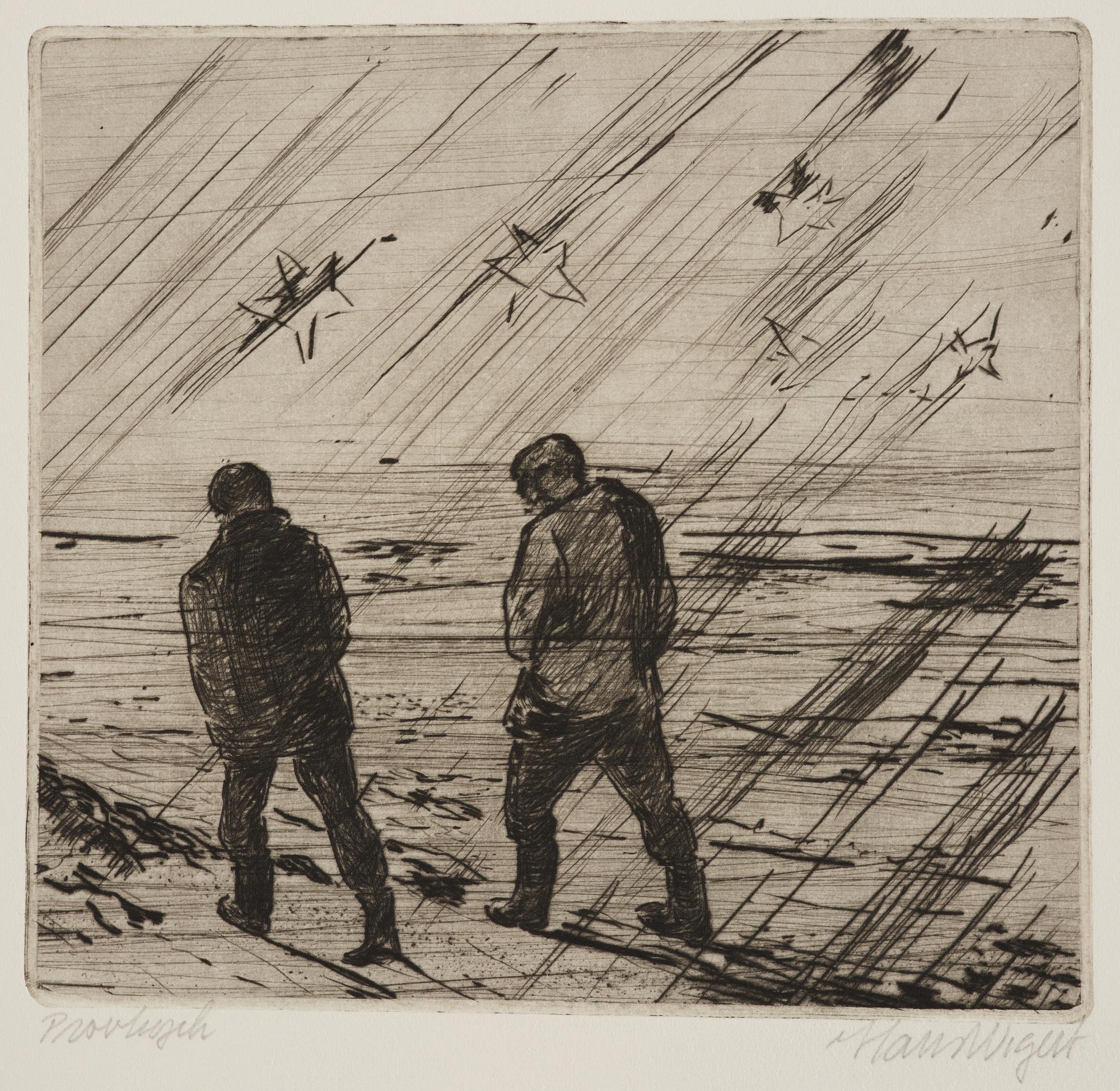 Hans Wigert, Stroll under the starry sky.