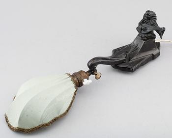 PIANOLAMPA, art déco, 1900-talets första hälft.