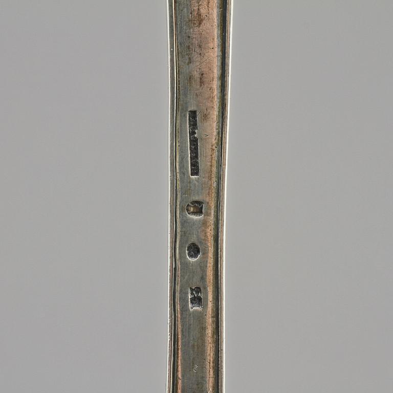 SOPPSLEV, silver, Johan Abraham Hallardt, Stockholm, 1808. Vikt 270 g.
