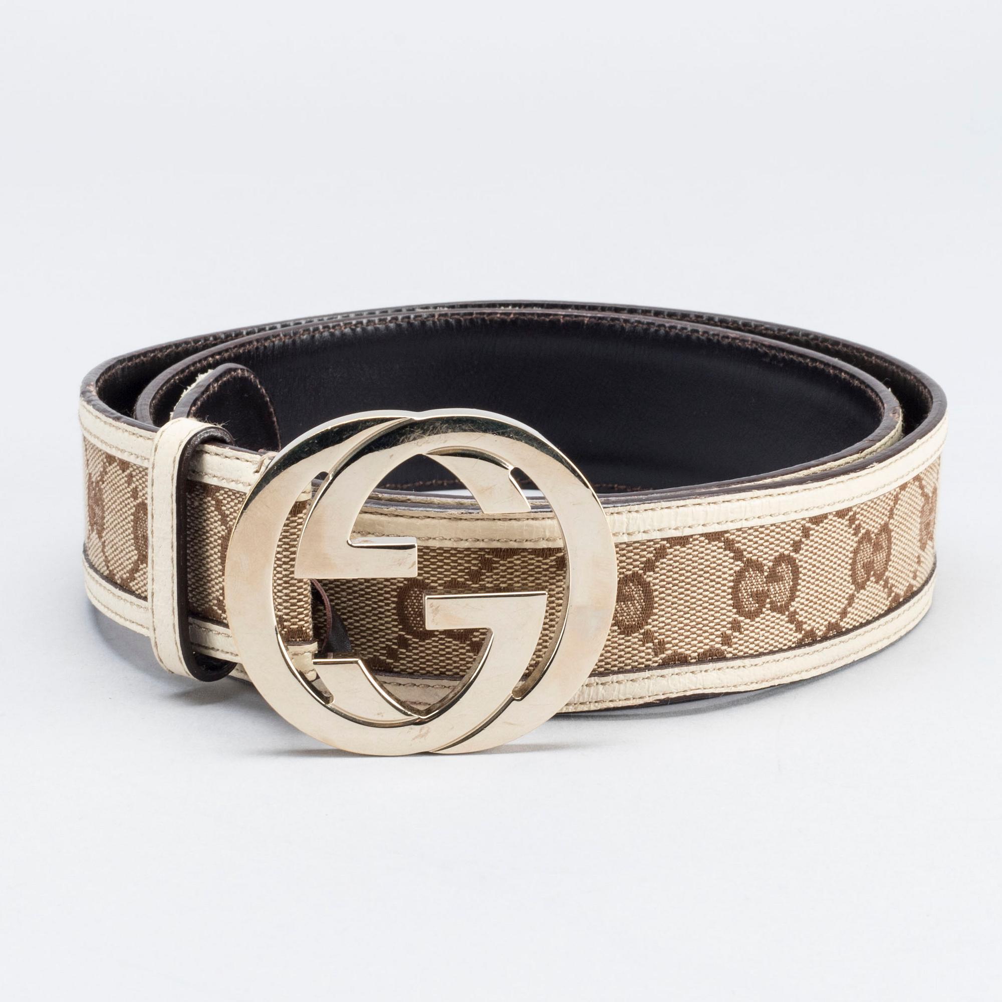 GUCCI, "Supreme" belt.
