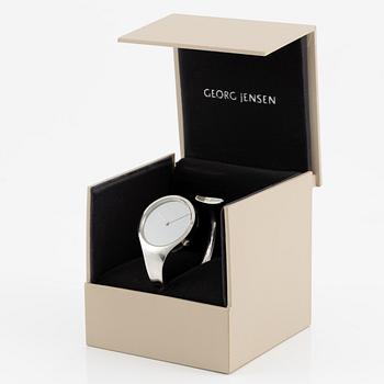 Georg Jensen, Vivianna, design Torun Bülow, armbandsur, 33 mm.