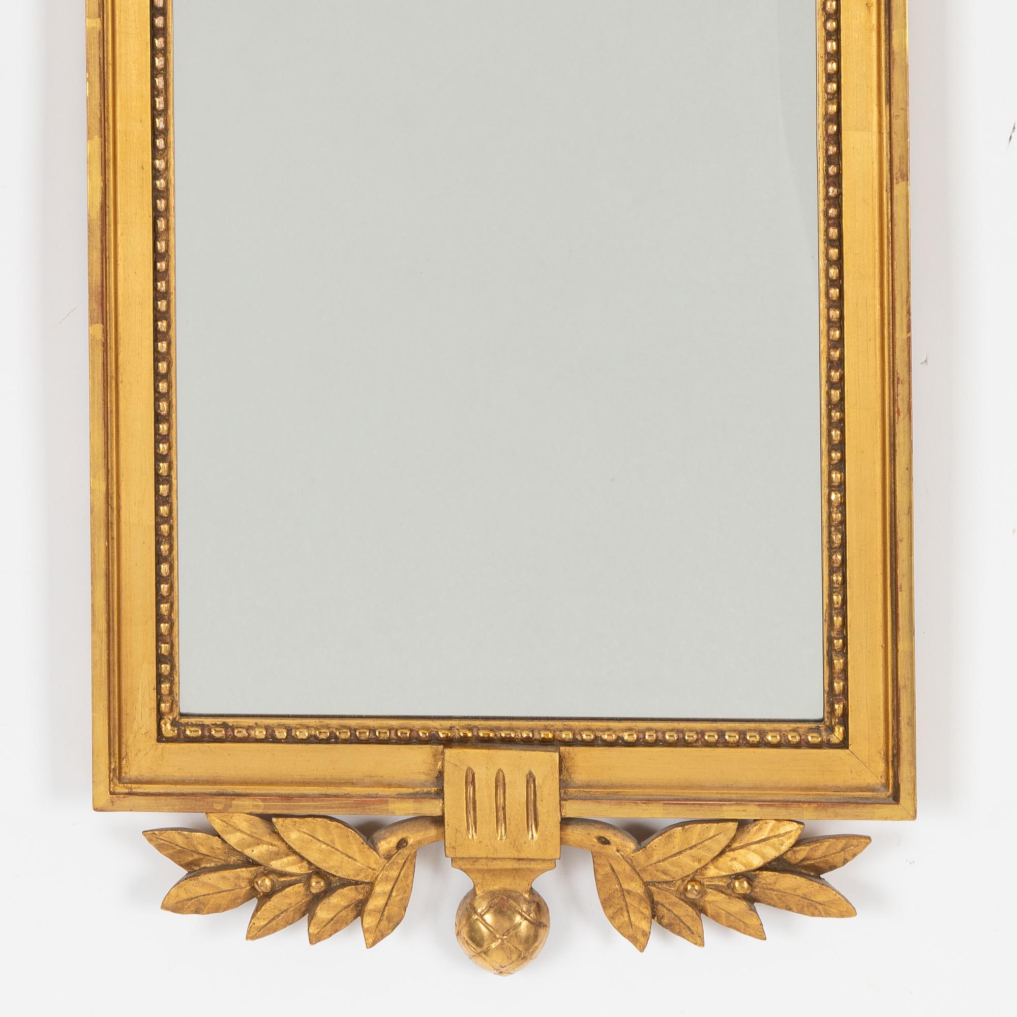 Spegel, gustaviansk stil, 1900-talets mitt.