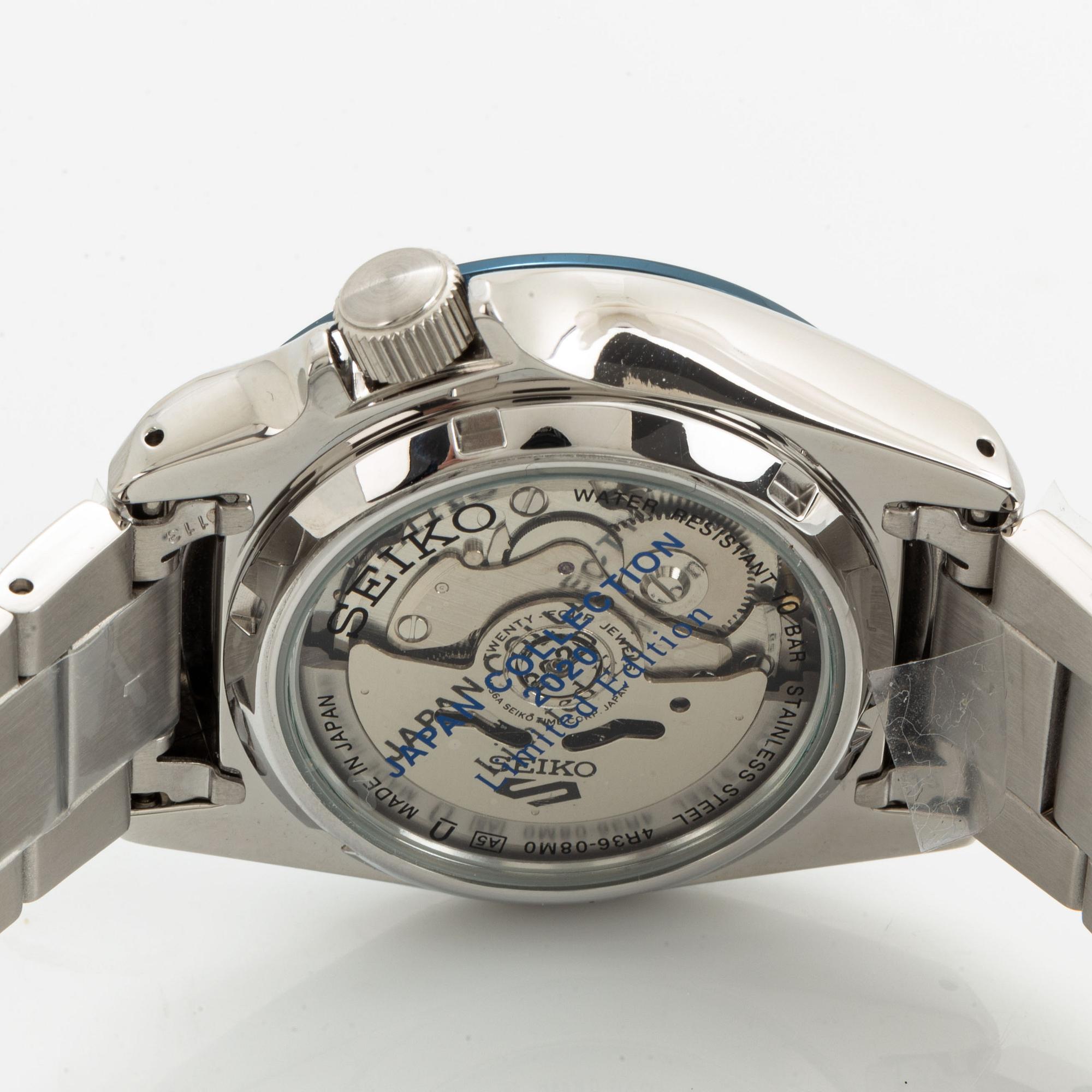 Seiko, 5 Sports, "Japan Collection 2020 Limited Edition", wrist watch, 40 mm.
