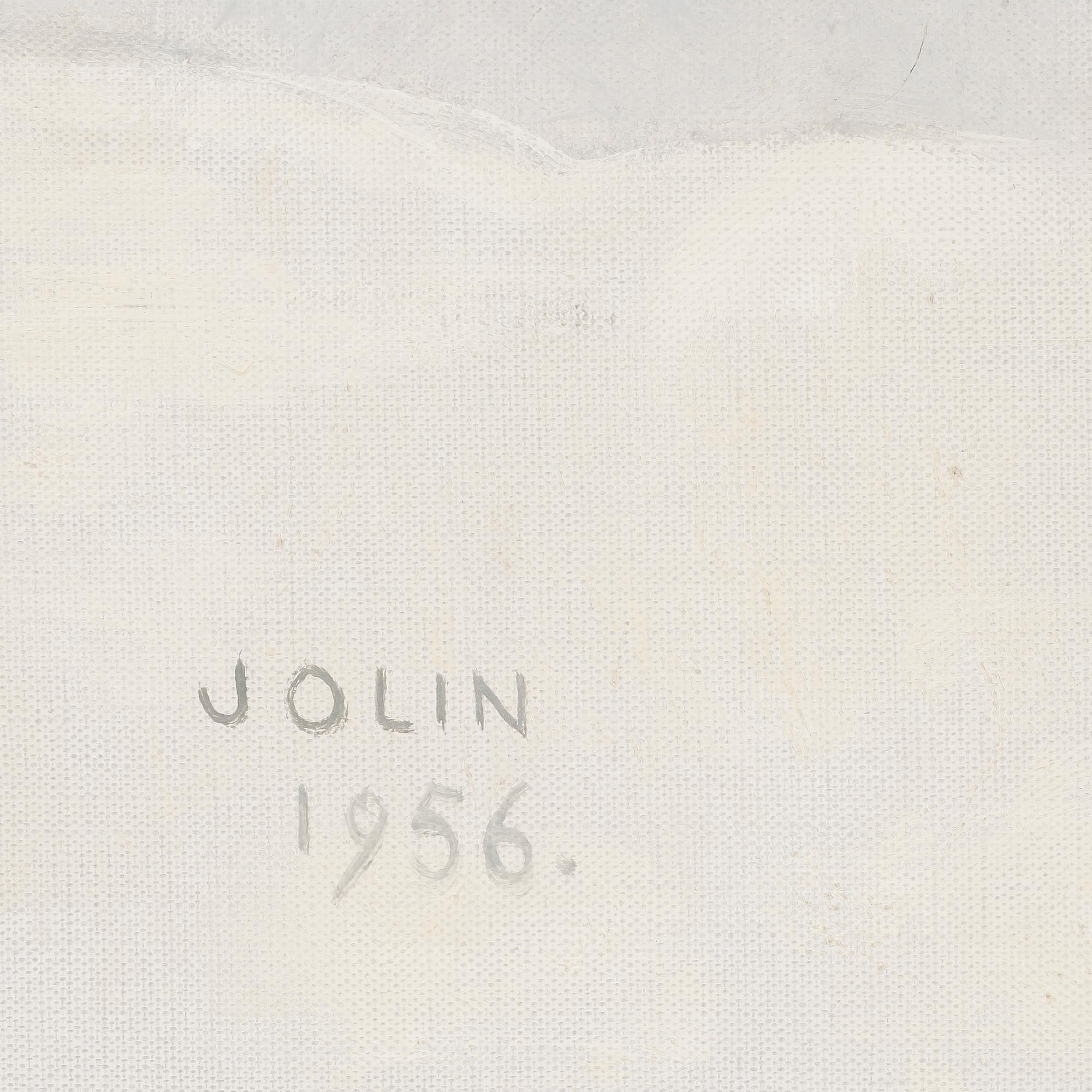 EINAR JOLIN, olja på duk, signerad och daterad 1956.