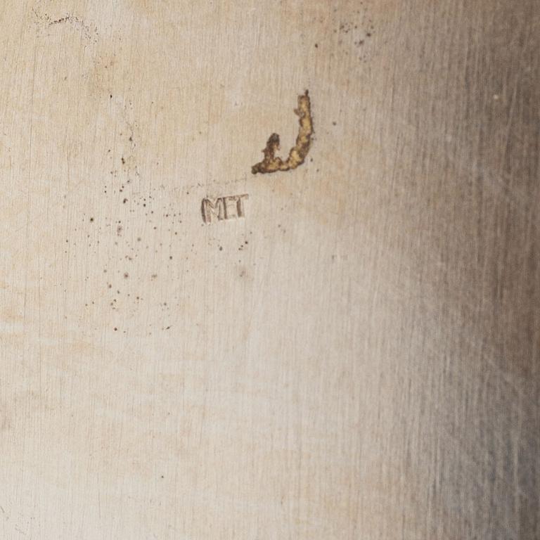 A Finnish silver candelabra for seven candles, Turku, 1977.