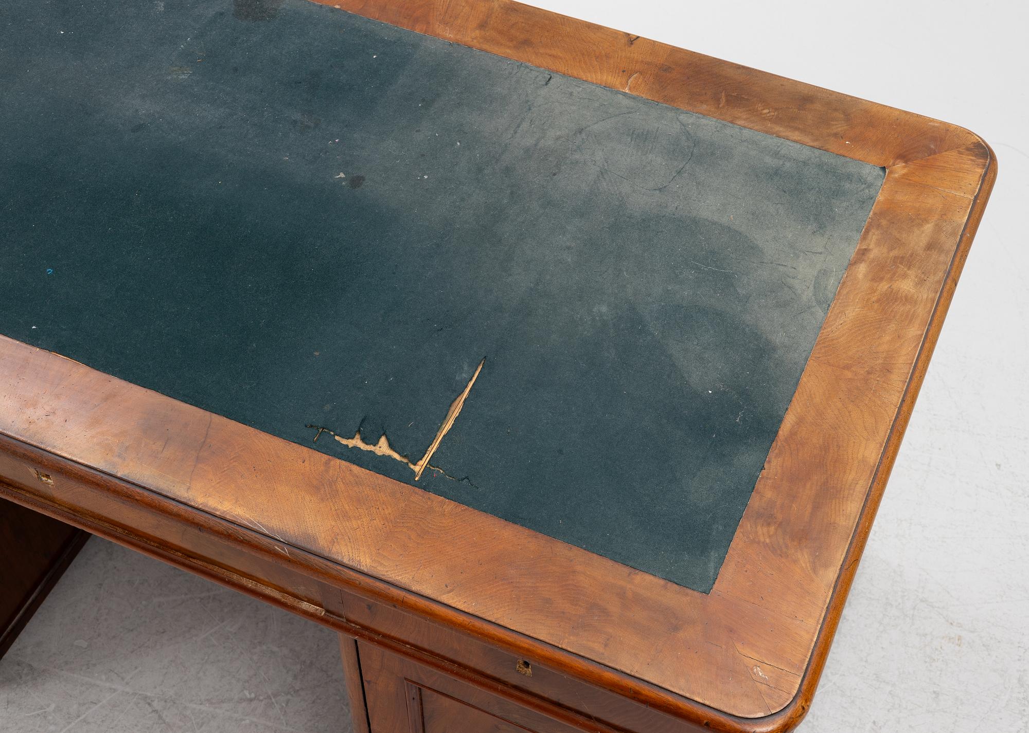 A desk, circa 1900.