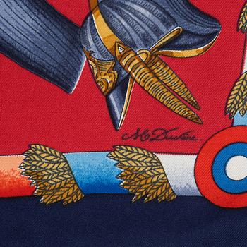 Hermès, scarf, "Paris L'Armee Imperiale Russe de 1816 a 1916".