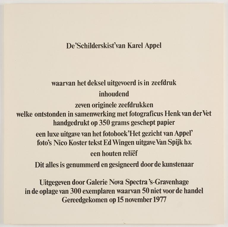Karel Appel, "Kijk leef speel met Karel Appel".