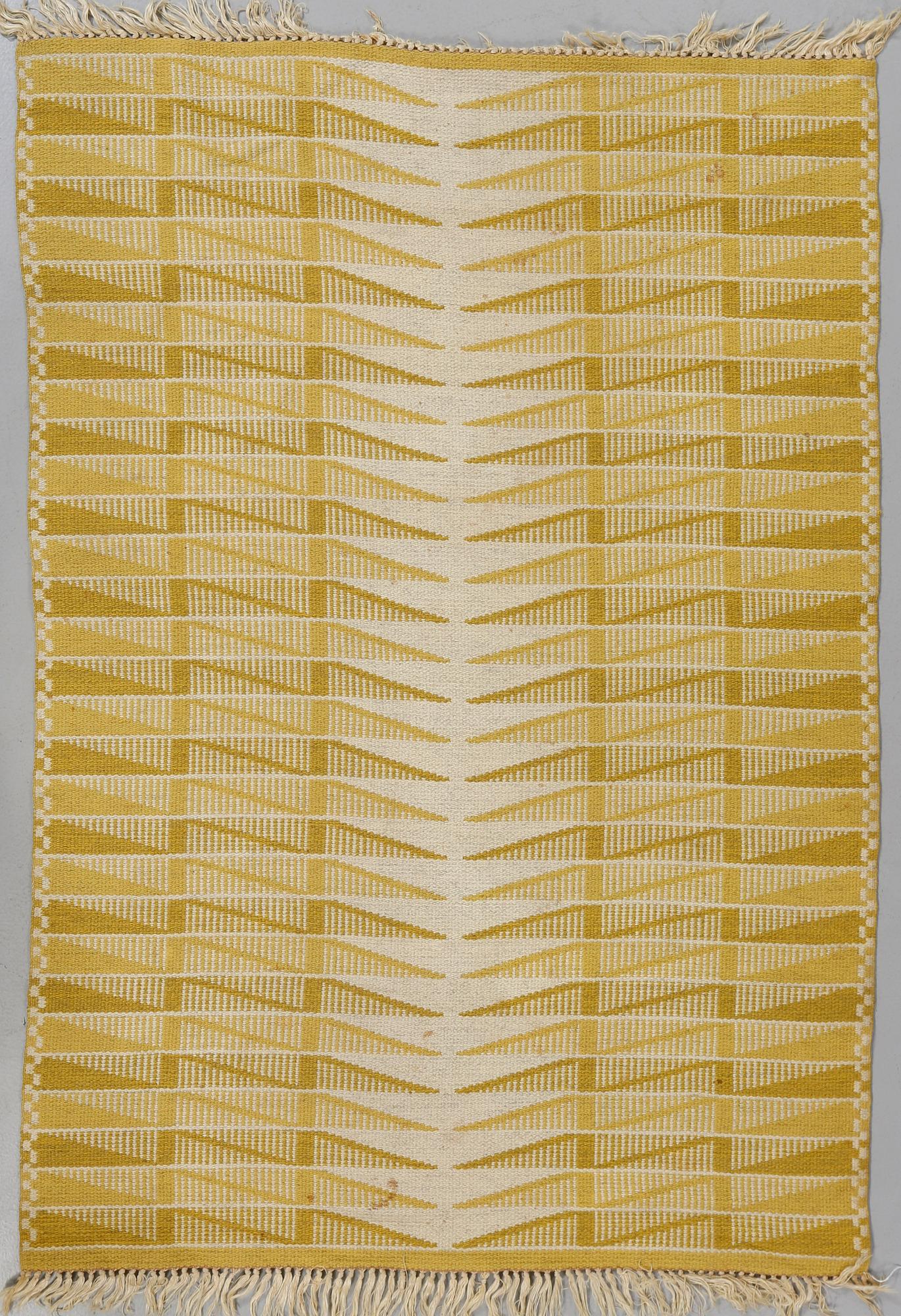 MATTA, dubbelväv, 1900-talets andra hälft, ca 188 x 130 cm.