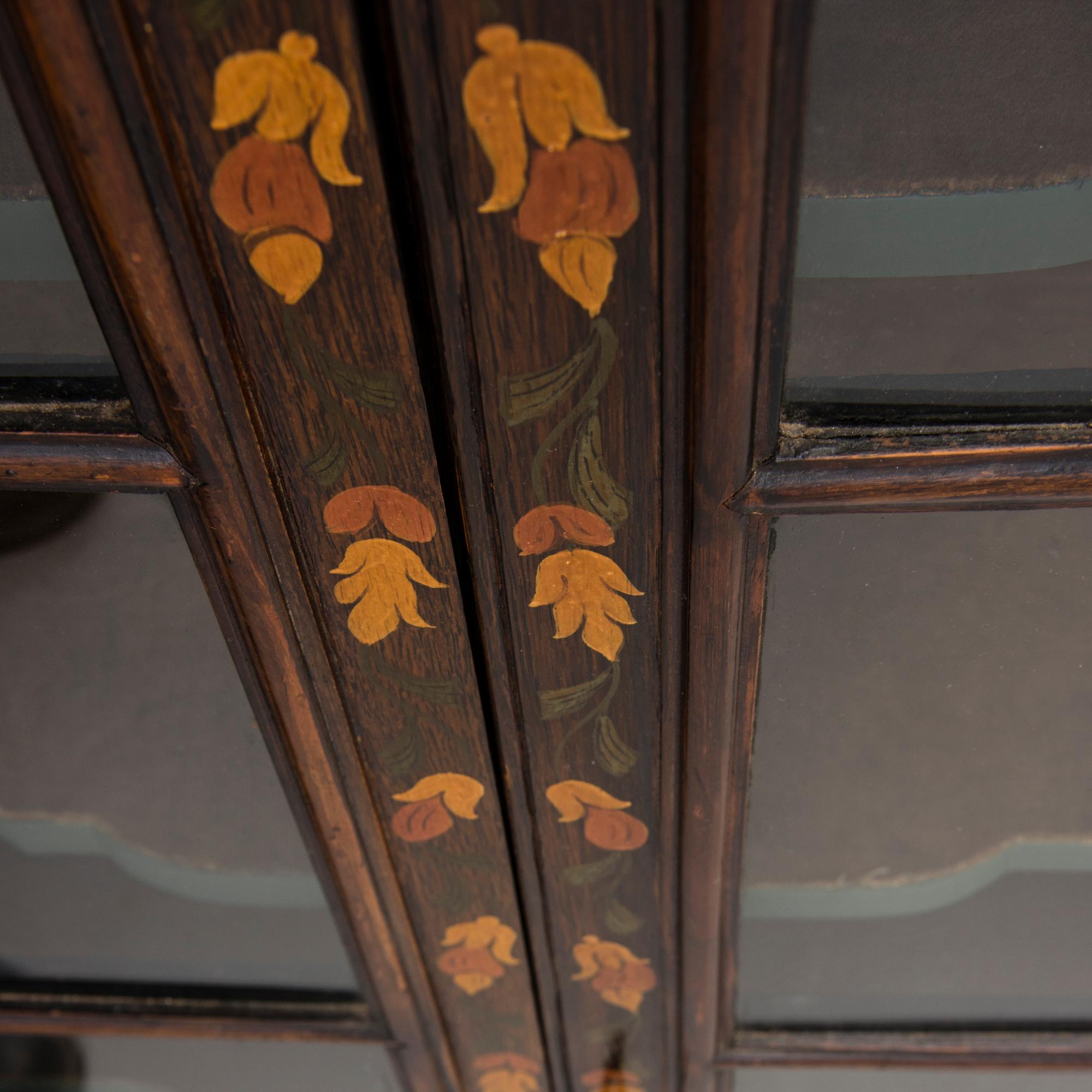 A WALL CABINET, 18th Century, Holland.