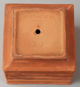 UGNSFORMAR samt YTTERFODER, 8 delar, Wilhelm Kåge, Gustavsberg, 1900-talets mitt.