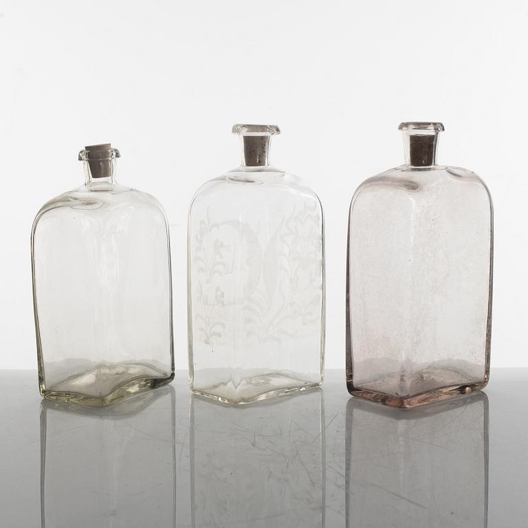 Flaskschatull, 1800-tal.