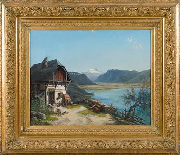 Bertha Schrader, Berglandskap.
