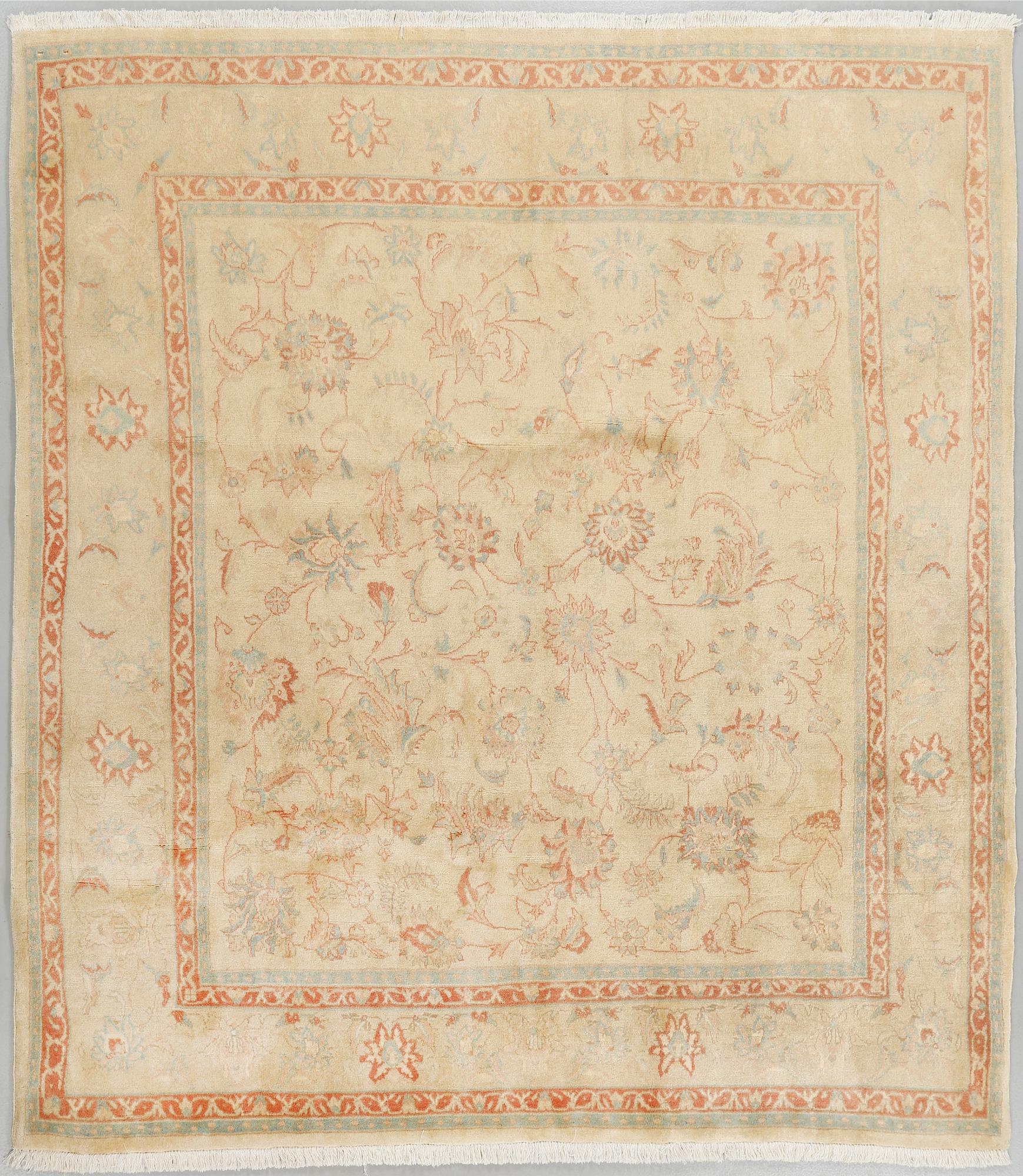 A Ziegler design rug, 230 x 221 cm.